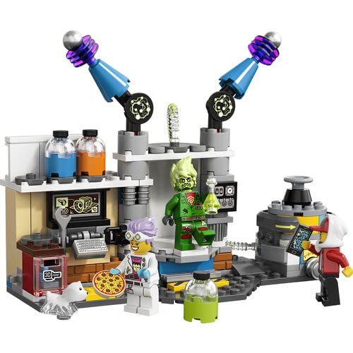 LEGO Hidden Side 70418 J.B.'s Ghost Lab, toy for children with augmented reality functions