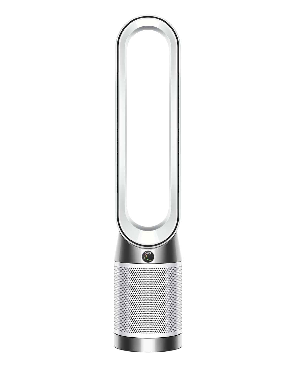 Dyson Purifier Cool™ PC1 tower fan air purifier with HEPA H13 filter - powerful cooling & air purification for rooms up to 23 sqm, control via app & remote control, 350° rotation (white) - TP11