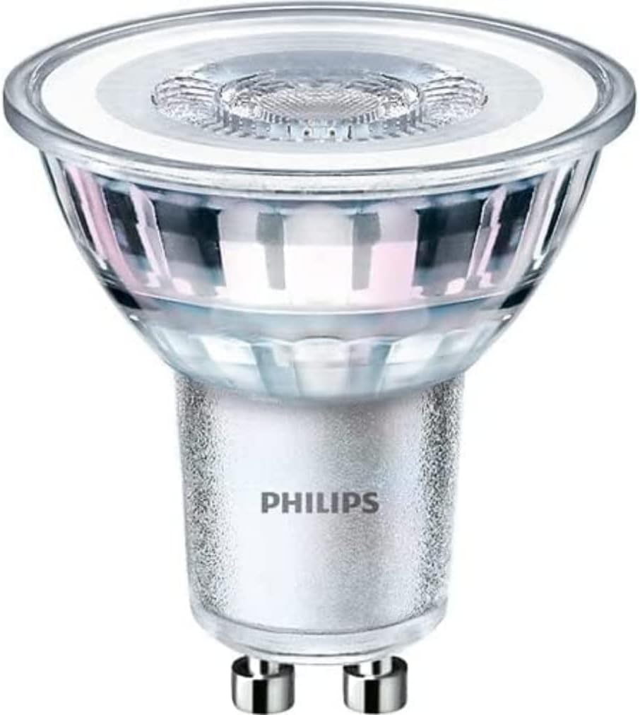 Philips LEDclassic lamp 50W, GU10, pack of 2, neutral white (4000 Kelvin), 390 lumens, reflector, cool white - 929001218218