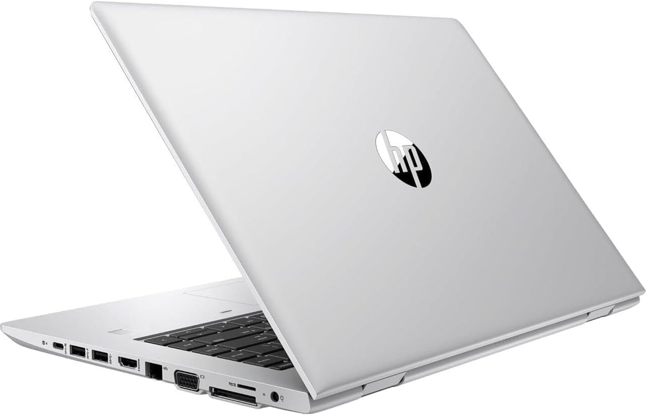 HP ProBook 640 G5 Business Laptop, 14 inch FHD (1920x1080), Intel Core i5-8365U, 8GB RAM, 256GB SSD, US QWERTY keyboard, Windows 11 Pro (refurbished)