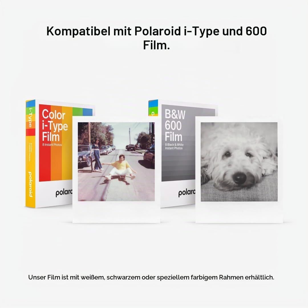 Polaroid Now Gen 2 Instant Camera - Black & White, No Film - 9072