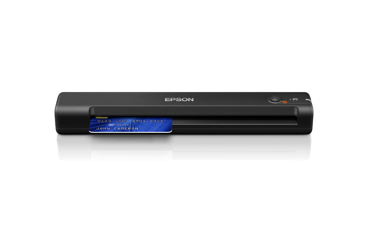 Epson Workforce ES-50, portable A4 document scanner with high scanning speed, scanner for high-resolution documents, ideal for small offices and home offices, black - B11B252401