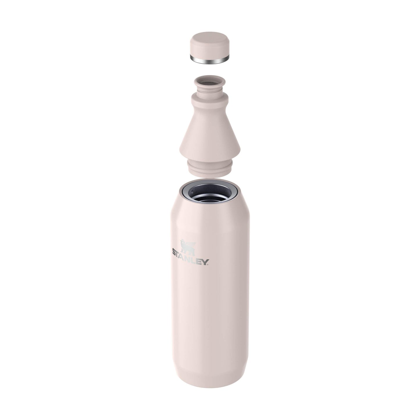 Stanley 1913 All Day Slim Drinking Bottle 0.6L - Rose Quartz - 10-12069-021