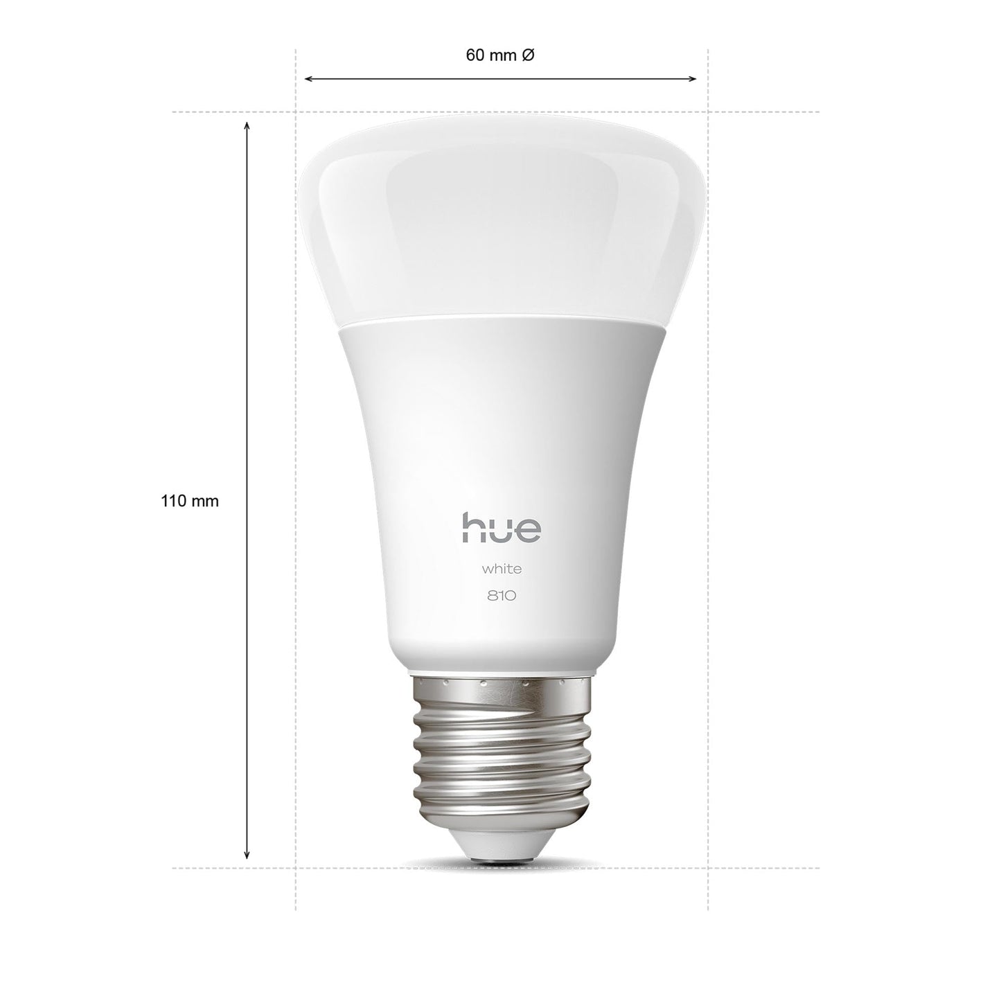 Philips Hue White and Color Ambiance E27 A60 Pack of 2 929003856006