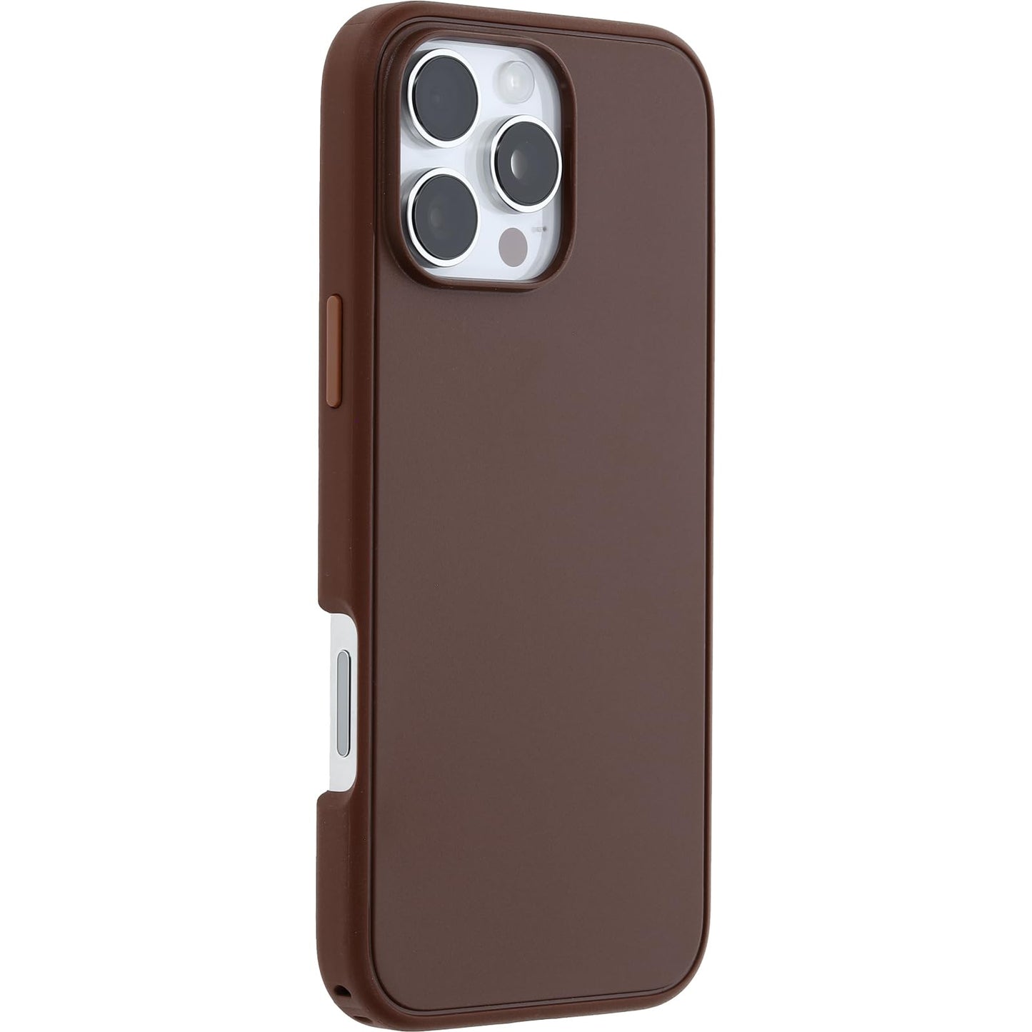 OtterBox Symmetry Series MagSafe Case for iPhone 16 Pro Max, Shockproof Drop Proof Slim Protective Case, 3X More Drops than Military Grade, Brown - 77-96590