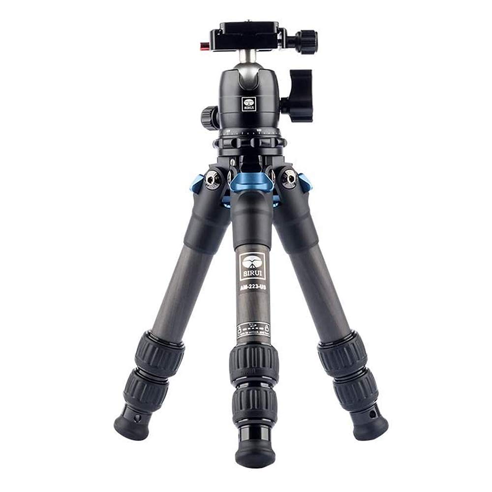 SIRUI AM-223+B-00K Carbon-Mini-Trepied, 42cm, Cap de bilă