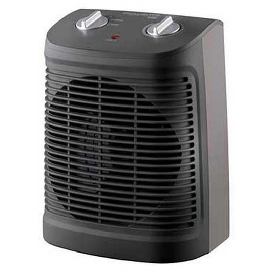 Rowenta SO2320 Instant Comfort Compact Heater | 2000 Watts | 2 Power Levels | Quiet Heating | Compact | Easy to Transport | Auto Safety | Gray