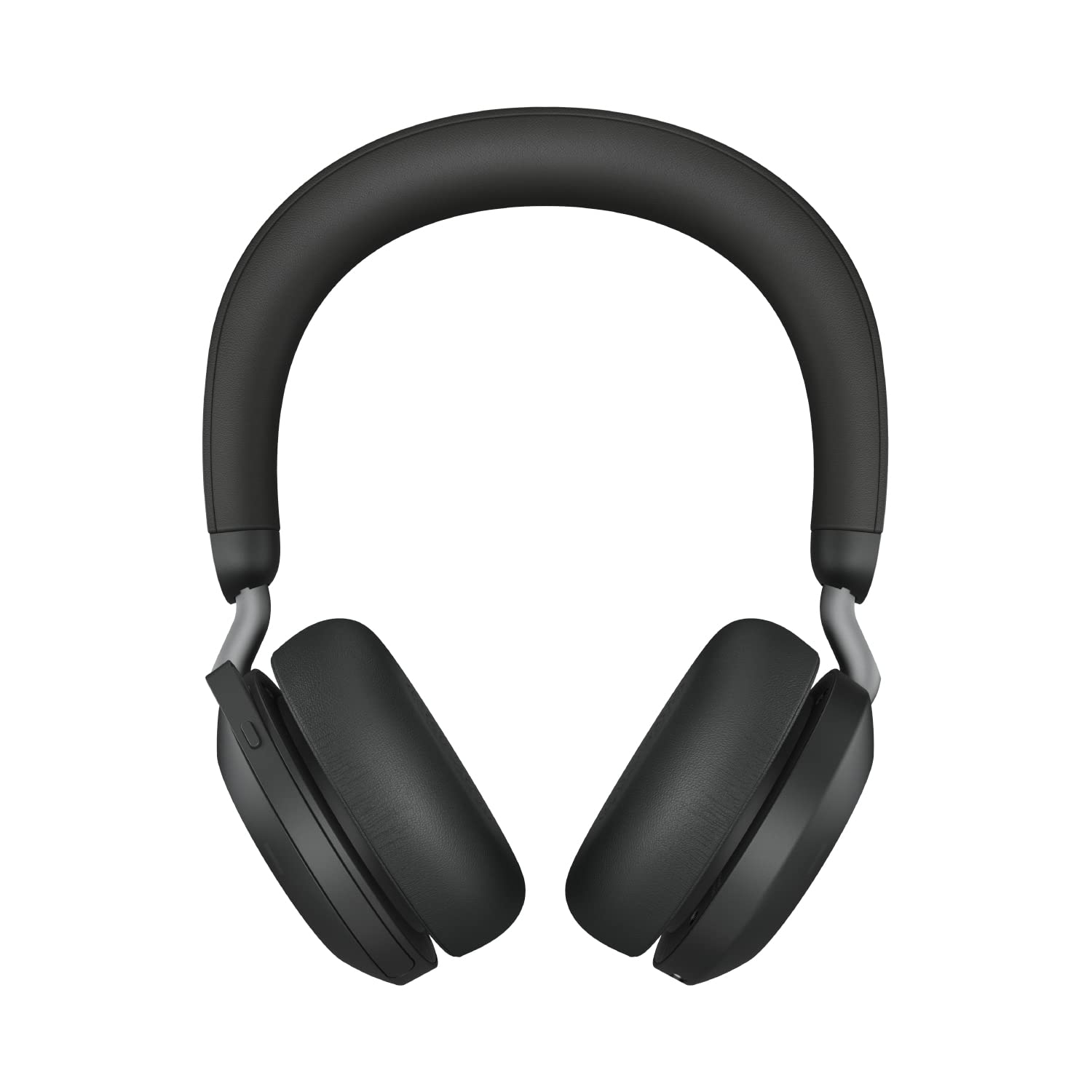 Jabra Evolve2 75 Wireless PC Headset with Charging Dock, 8 Micro Technology - Dual Foam Stereo Headphones with Advanced Active Noise Cancellation, USB-A Bluetooth Adapter and MS Compatibility - Black - 27599-999-989