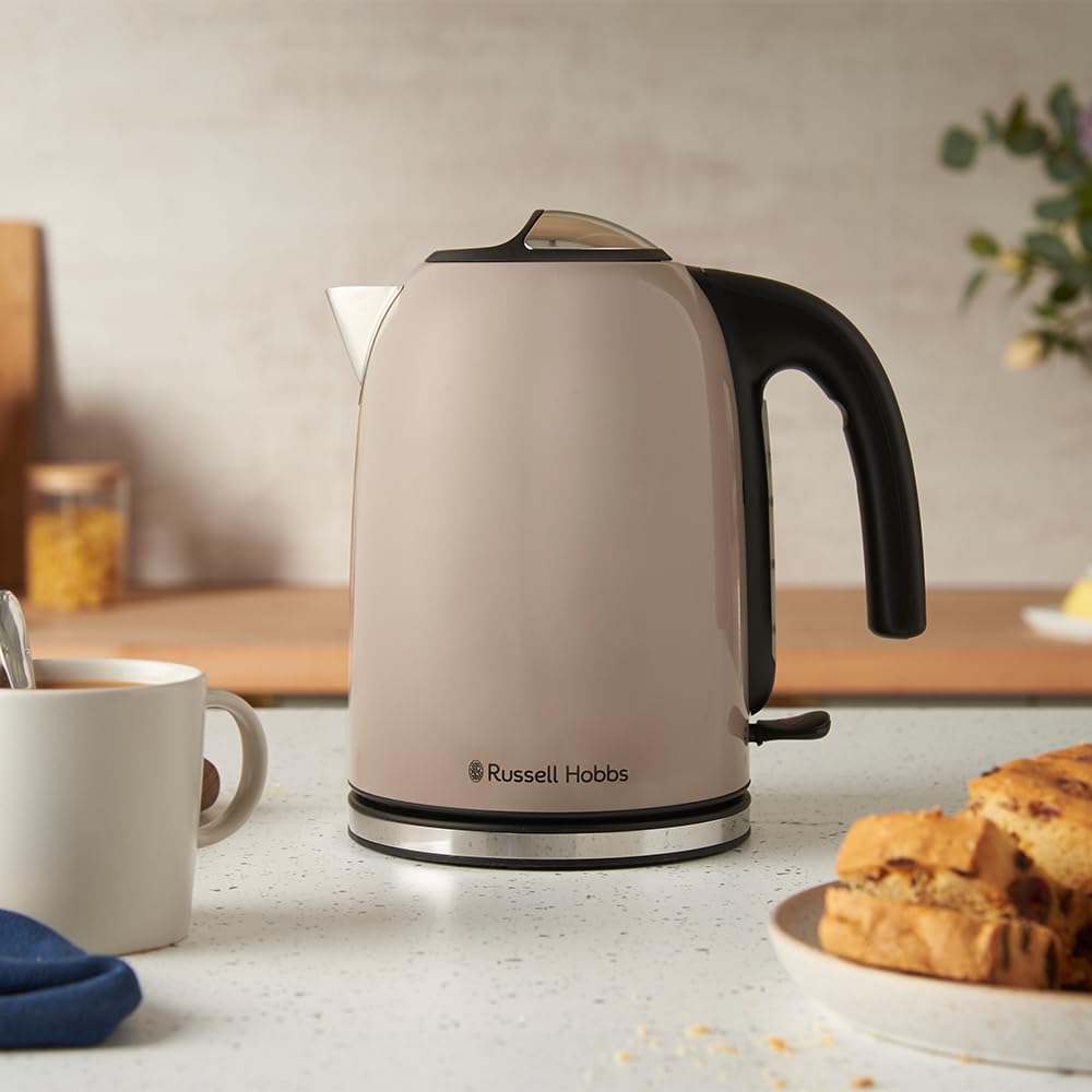 Russell Hobbs Fierbător de apă Colours Plus Mocha, 1,7 l, 2400 Watt - 28511-70