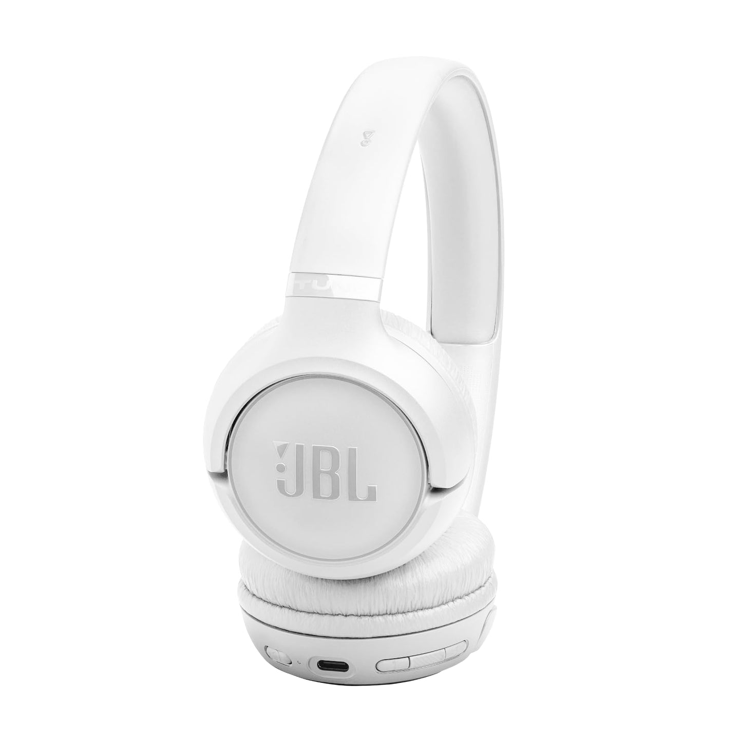 JBL Tune 530 BT Wireless On-Ear Headphones with JBL pure bass - JBLT530BTWHTEU