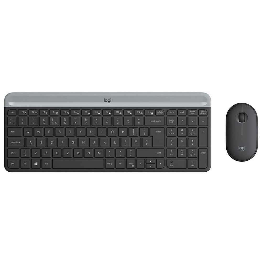Logitech MK470 Slim Combo Set tastatură și mouse wireless - 920-009188