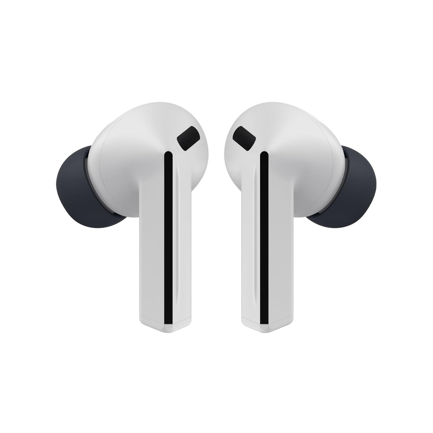 Samsung Galaxy Buds3 FE, wireless in-ear headphones incl. mobeen soft clear case, balanced sound, 360 audio, active noise cancellation & clear call, AI headphones with Gemini, gray - SM-R420