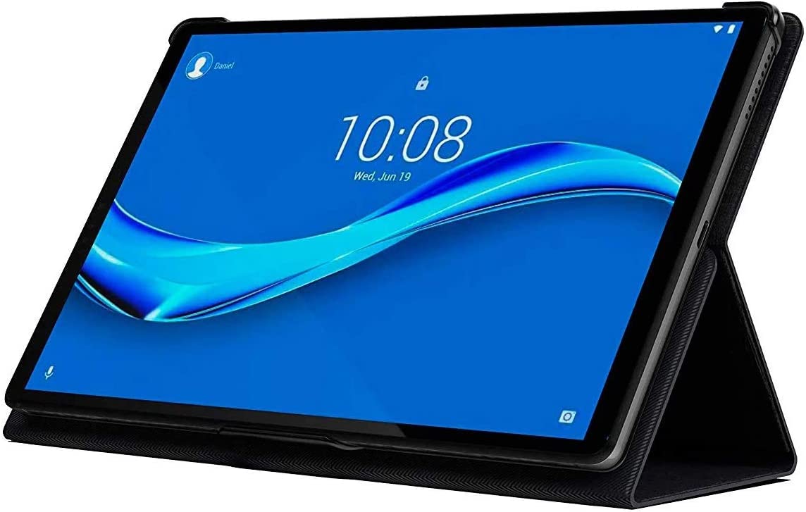 Lenovo [Tasche] 10,3 Zoll Folio Case și folie de protecție pentru Tablet M10 FHD Plus, negru - ZG38C02959