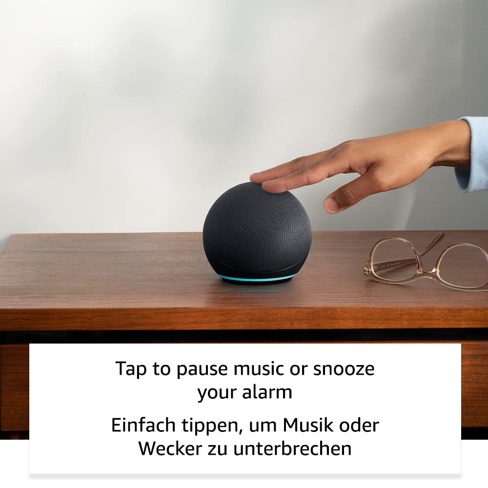 Echo Dot (5th Generation, 2022) International Version | Smart speaker with Alexa | anthracite - C2N6L4