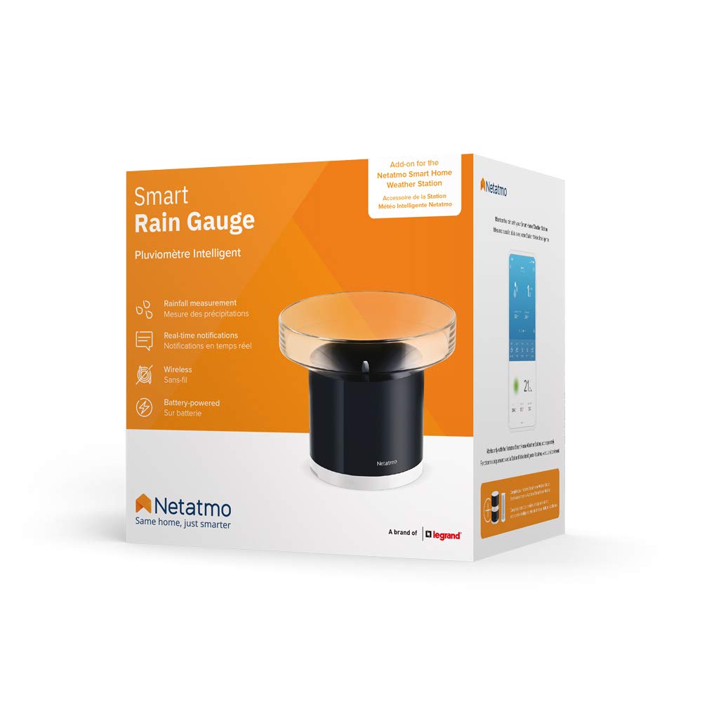 Netatmo Pluviometru wireless pentru stația meteo Netatmo, NRG01-WW