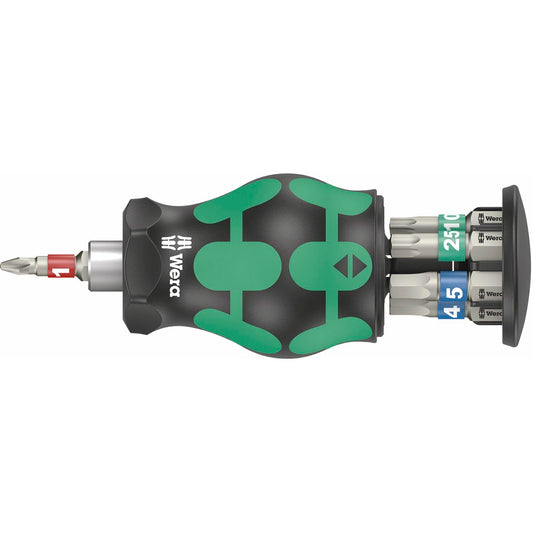 Wera 05004179001 Bicycle Set 11, Stubbi screwdriver with bit magazine, 7 pieces