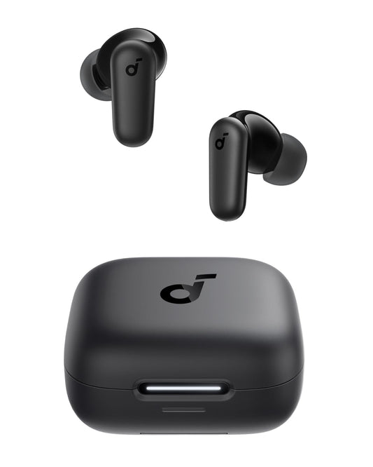 soundcore P30i by Anker Noise Canceling Earbuds, smart noise cancellation, powerful bass, 45h playtime, 2-in-1 case and cell phone stand, IP54, wireless headphones, Bluetooth 5.4 (refurbished)