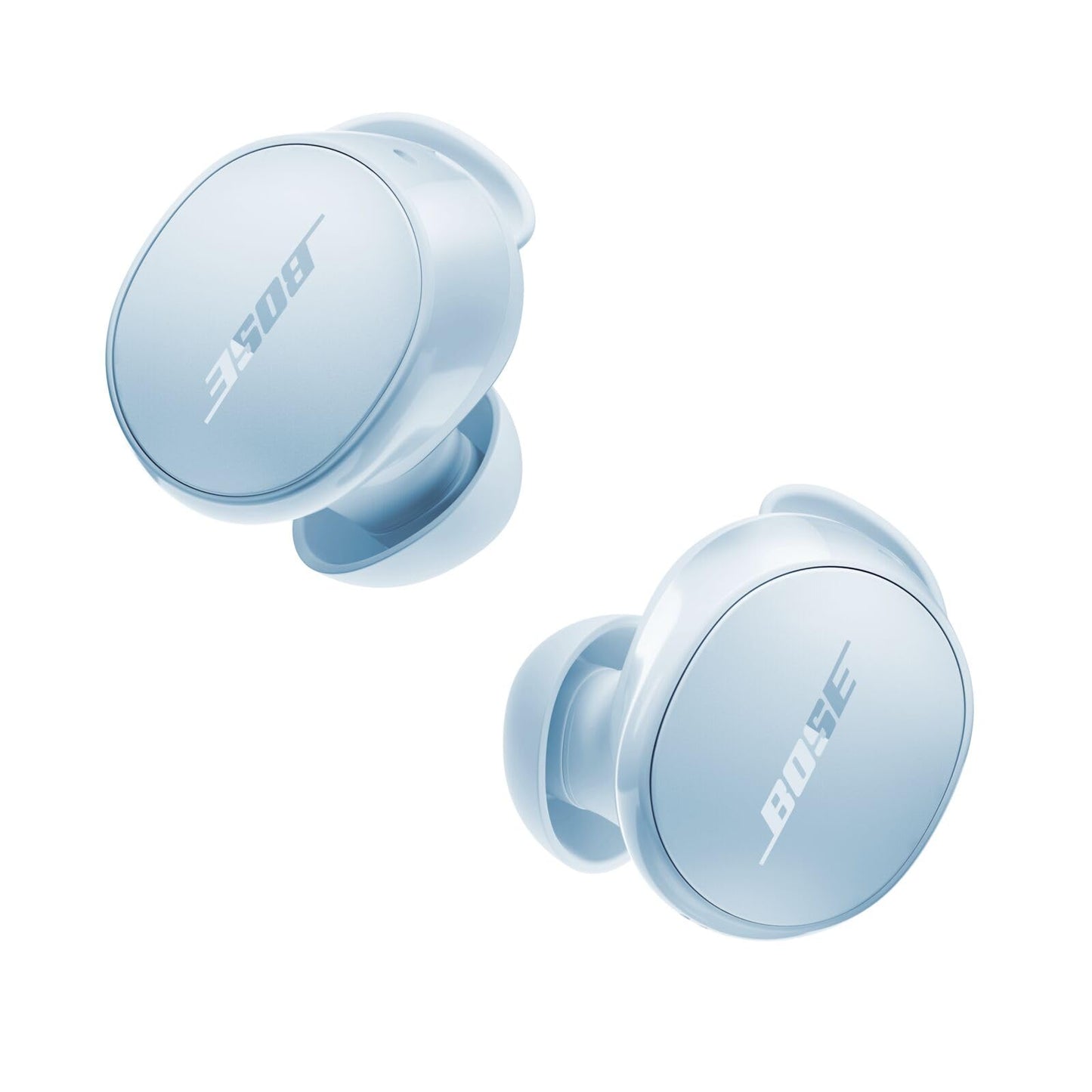 Bose QuietComfort Wireless Noise Canceling Earbuds, Lifestyle Bluetooth Earbuds for Sports and More with Active Noise Canceling, Up to 8.5 Hour Battery Life, Ice Blue - Limited Edition - 888507-0700