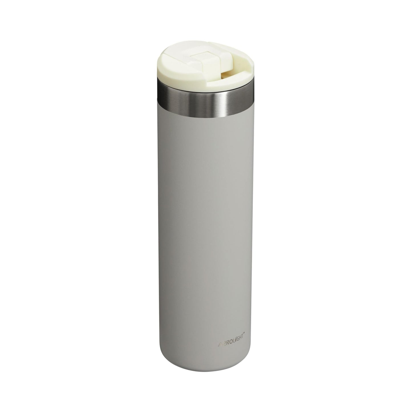 Stanley 1913 Aerolight Transit Thermo Mug 0.6L - Keeps Hot for 6 Hours - Dishwasher Safe - Coffee Mug To Go Leak-Proof - Compatible with Common Car Drink Holders - Thermos Flask - Ash - 100000107917