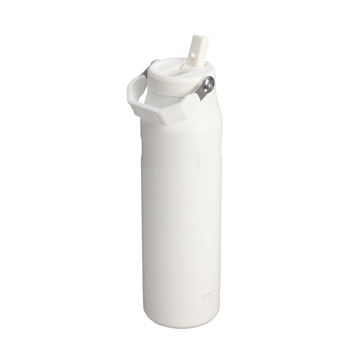 Stanley 1913 Flip Straw Drinking Bottle with Straw 1.06L - Thermal Mug Cools for 17 Hours - 4 Days Ice Cold - BPA Free - Leakproof - For Drink Holders - Dishwasher Safe - Frost - 100000108035