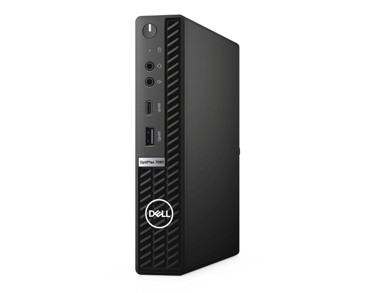 Dell Optiplex 7080 Micro Intel Core i5 10500T 512 GB SSD Hard Drive 16 GB memorie Windows 11 Pro Desktop Computer Mini PC (recondiționat) - 5397184606155