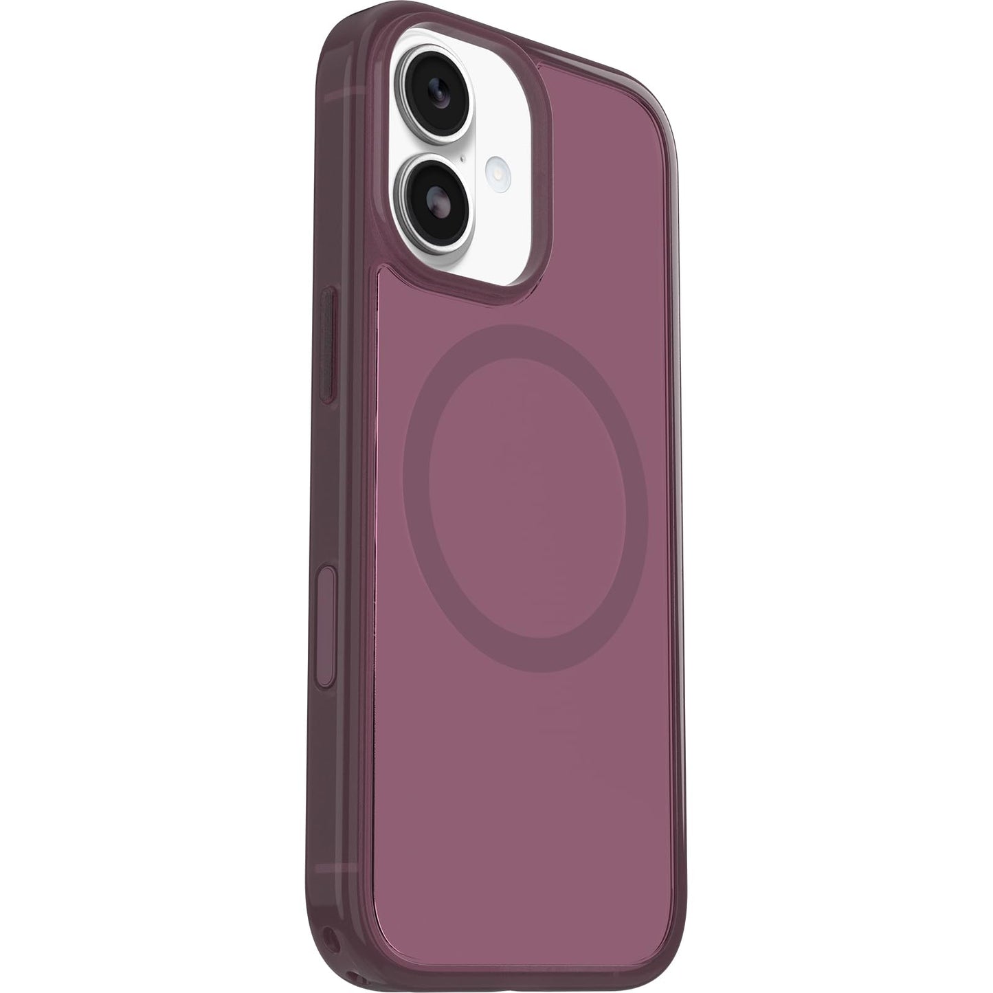 OtterBox Symmetry Series Clear MagSafe Transparent Case for iPhone 17, Shockproof Drop Proof Protective Case, 3X Military Grade Tested, Clear/Pink - 77-98797