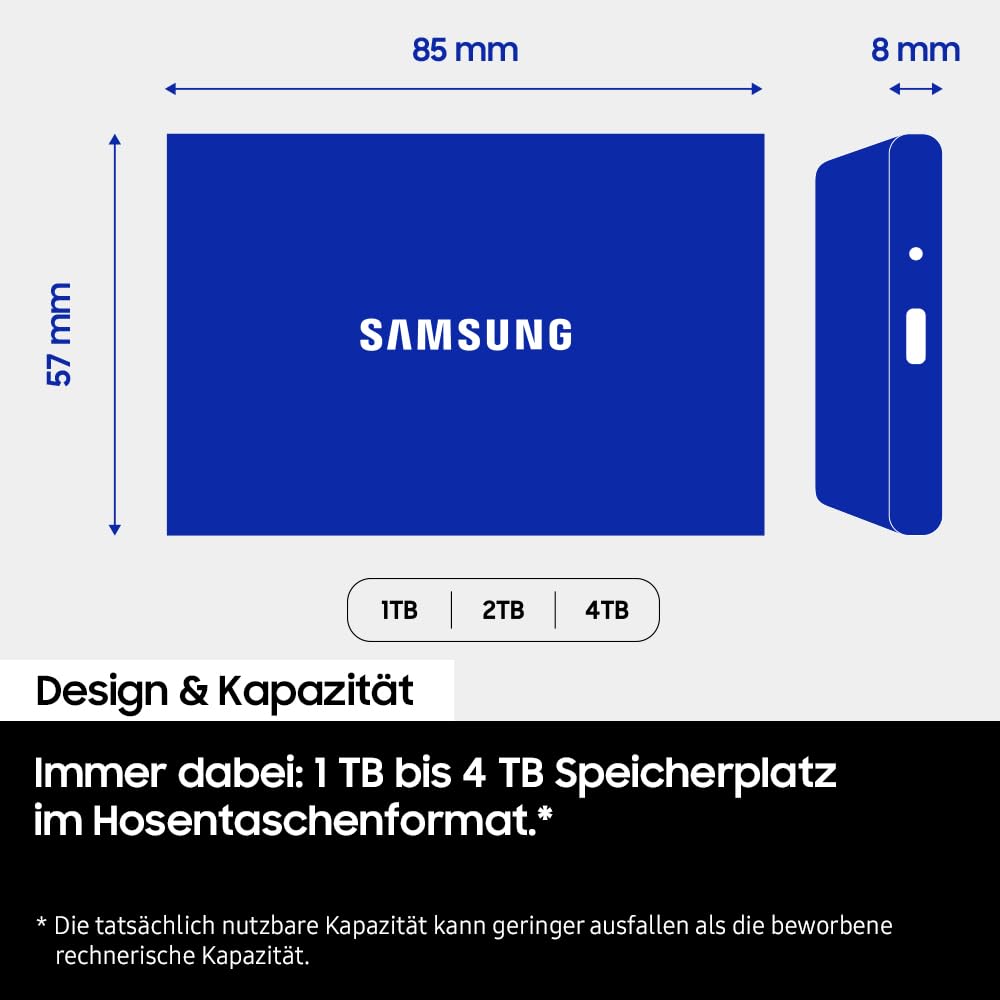 Samsung Portable SSD T7 Resurrected 4 TB