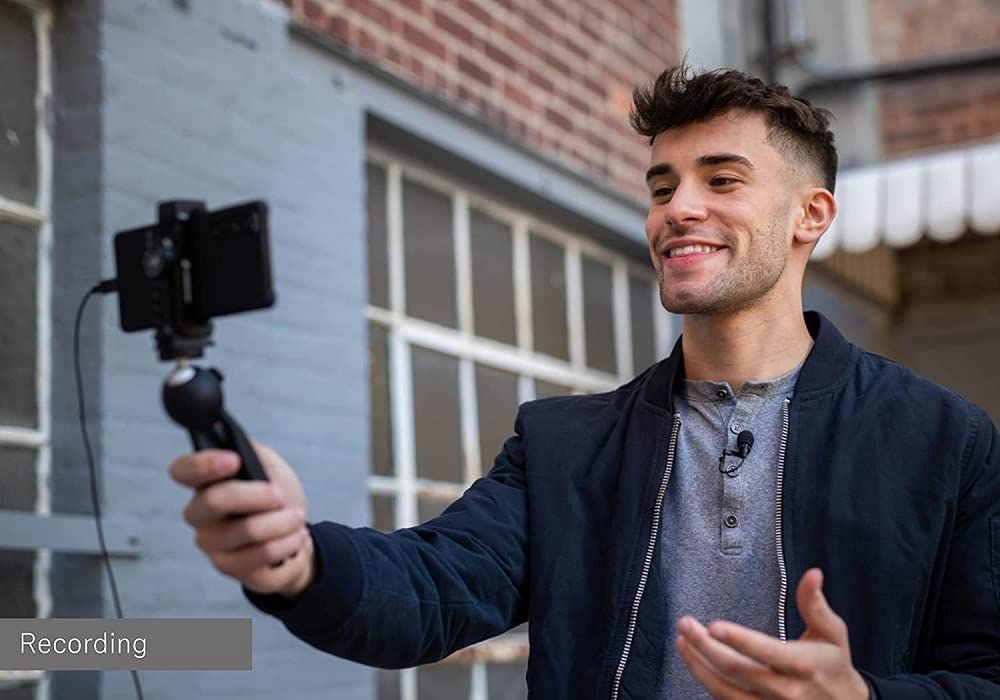 Sennheiser XS Lav USB-C Omnidirectional Clip-On Lavalier Microphone | with USB-C connection & 2M cable | for mobile devices & computers | Black (509261)