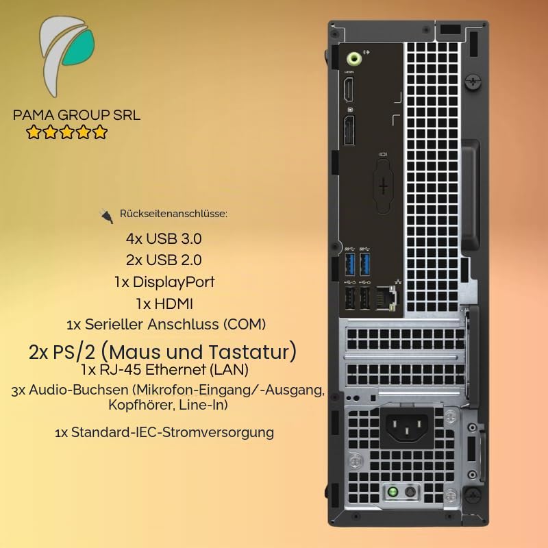 PC Computer Business, Desktop sff, ready for operation, Core i7 6th, RAM 32GB DRR4, SSD 1TB Nvme, Windows 11 and Office 2021, W-fi usb, warranty 12 months (refurbished) (i7|RAM 32GB|SSD 1TB) - i76700-32gb-1tera