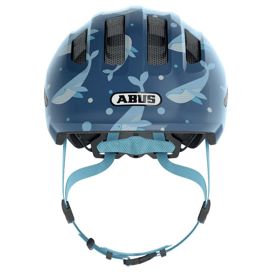 ABUS 67262 Bicycle Helmet, Blue (Blue Whale), M (50-55 cm)