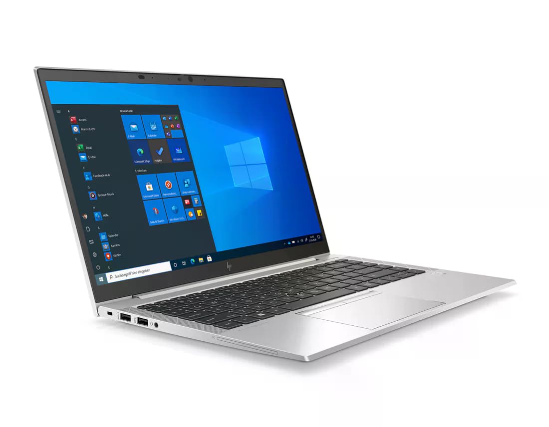 HP EliteBook 840 G8 14 Inch 1920x1080 Full HD Intel Core i5 1135G7 512GB SSD Hard Drive 16GB Memory Windows 11 Pro 5G LTE Webcam Notebook Laptop (Refurbished) - 0829160723440