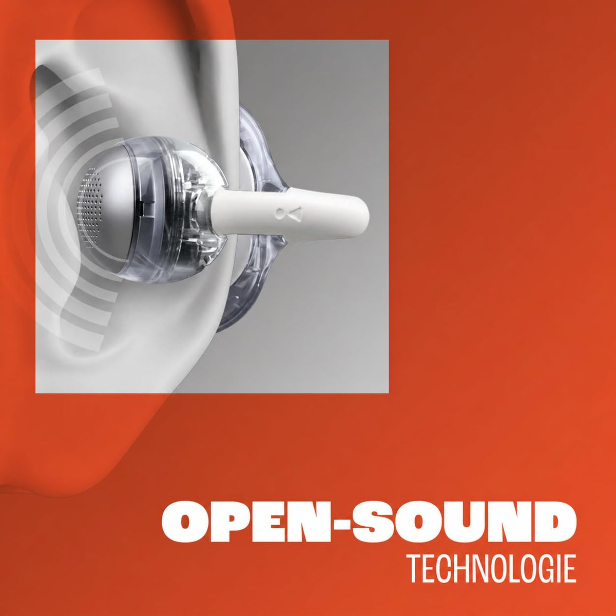 JBL Soundgear Clips Open-Ear Headphones, Ghost Blue - JBLSNDGEARCLBLU