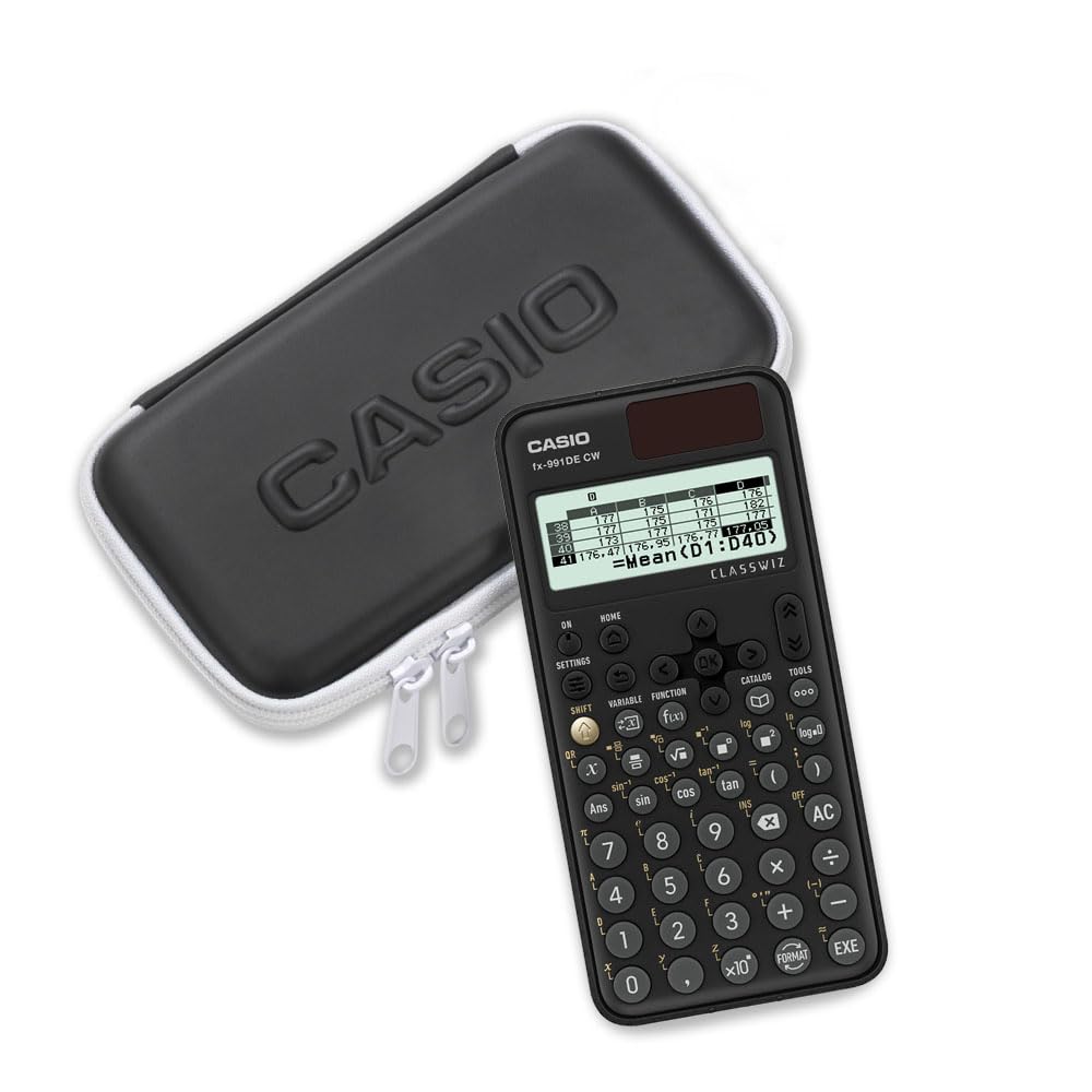 Casio FX-991DE CW ClassWiz technical scientific - FX-991DECW-CASE-BKWE