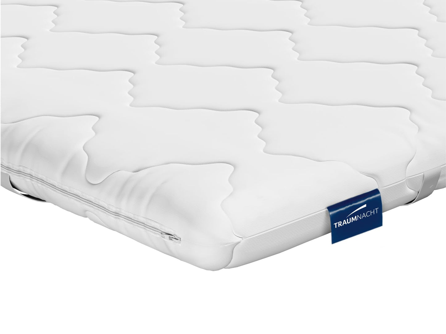Dream night orthopedic mattress topper 140x190 cm | Comfort foam core for high lying comfort | Pressure-relieving & breathable | Oeko-Tex Standard 100 certified | German quality standard - 3897184193