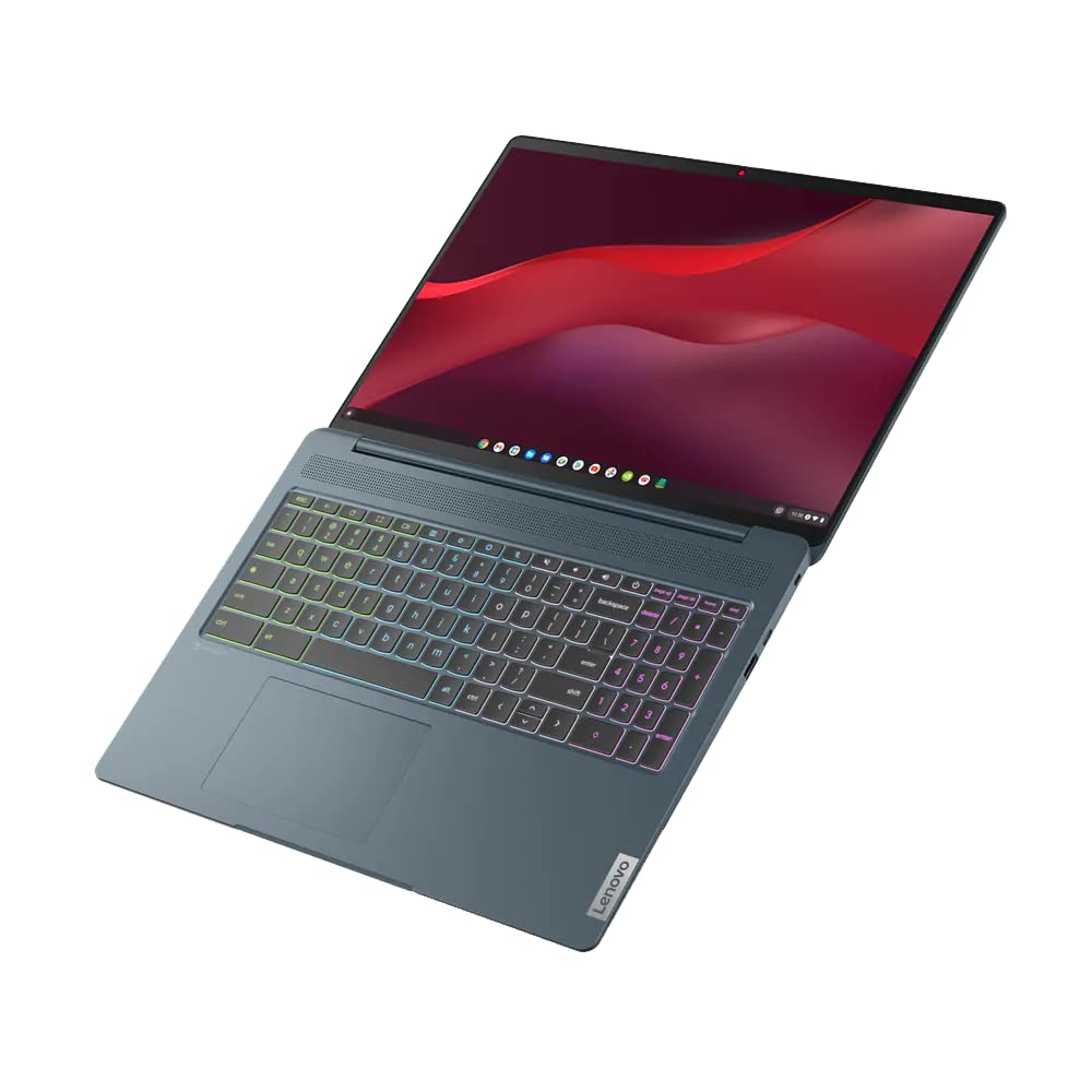 Lenovo Chromebook IdeaPad Gaming 5i Laptop | 16" WQXGA Display | 120Hz | Intel Core i3-1215U | 8GB RAM | 128GB SSD | Intel UHD Graphics | Chrome OS | QWERTY | blue | 3 Months Premium Care - 82V8000UGE