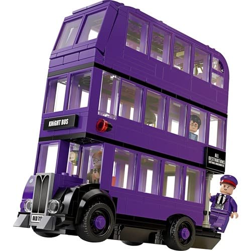 LEGO 75957 Harry Potter The Knight Bus Toy, Triple Decker Bus, Collector's Set with Minifigures