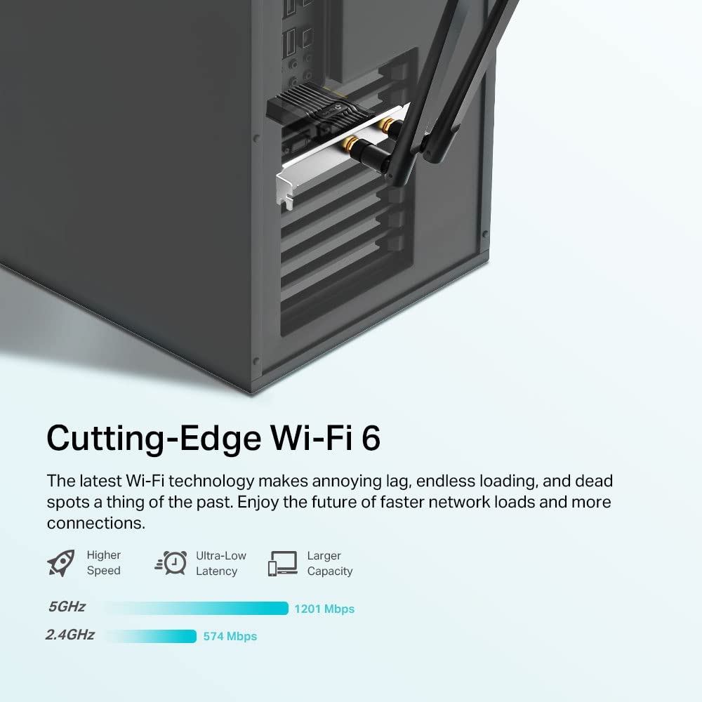 TP-Link Archer TX20E AX1800 Wi-Fi 6 WLAN Karte für PC