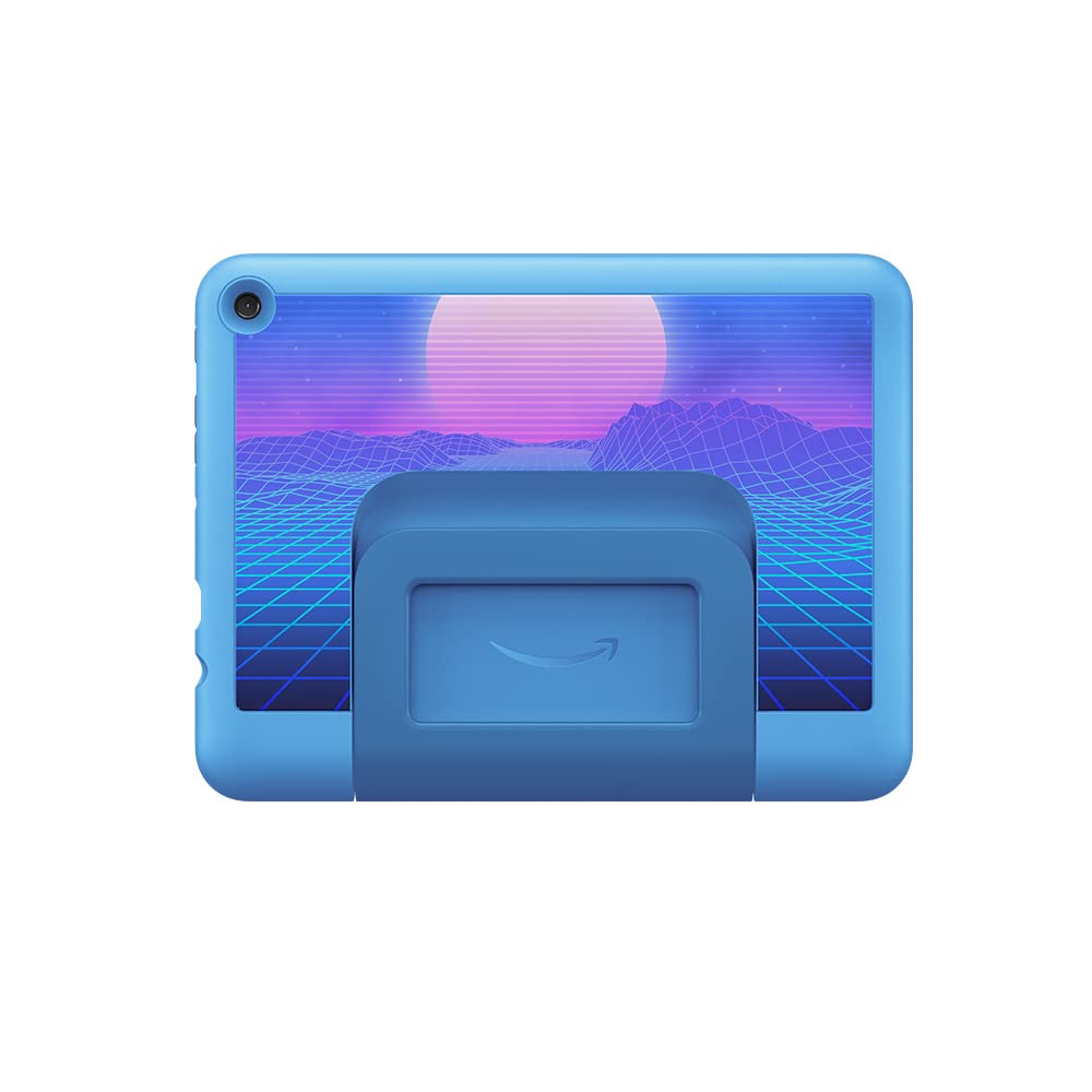 Amazon Kid-Friendly Case for the Fire HD 8 Tablet (Compatible with 12th Gen, 2022 Only), Cyber World Design - 53-028590