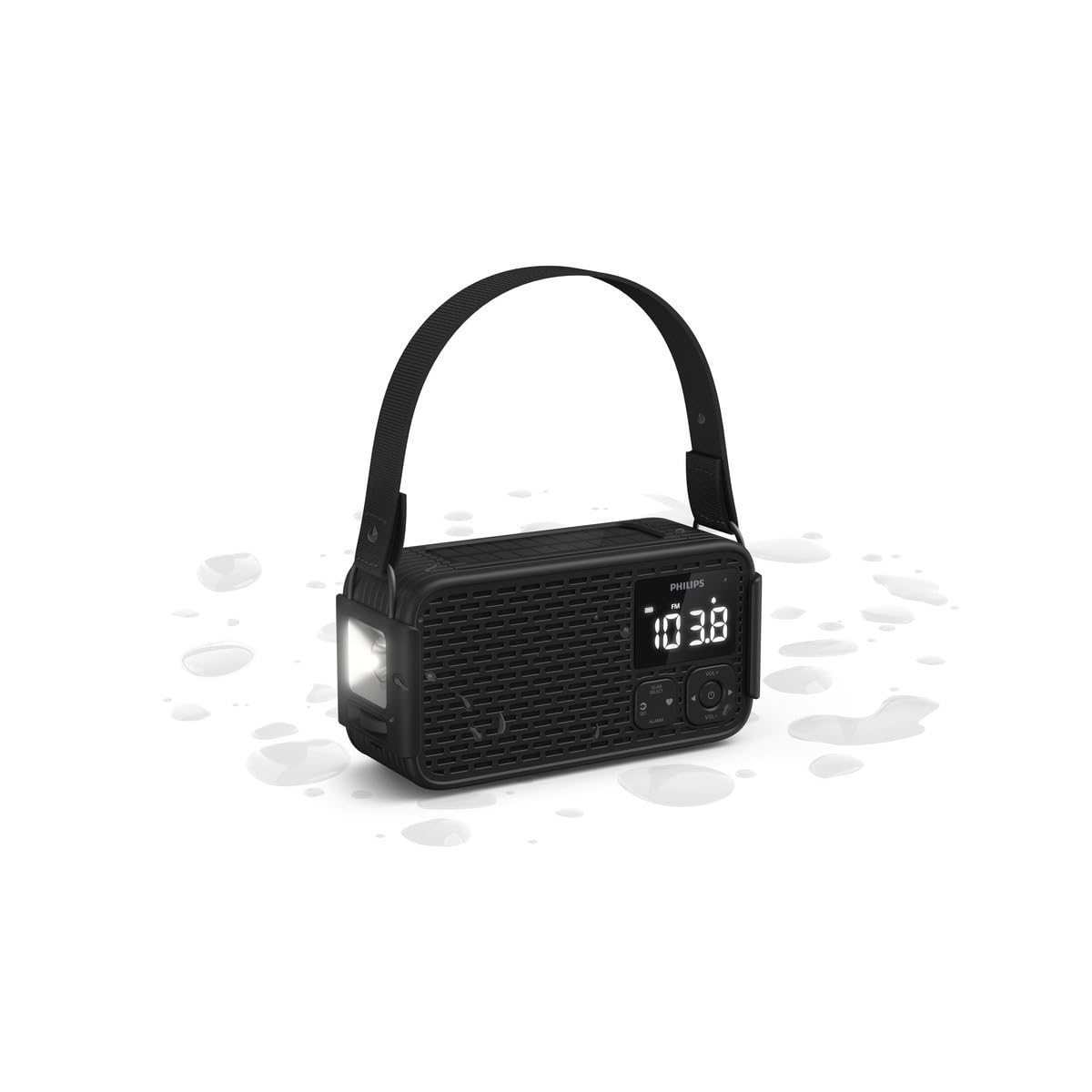 Philips TAR3500 Emergency Radio; multiple power supply options, AM/FM, SOS siren and charger - TAR3500/00