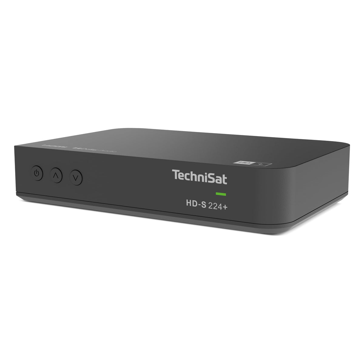 TechniSat HD-S 224+ - Receiver compact HD-Sateliți, DVB-S 2, negru - 0000/4815