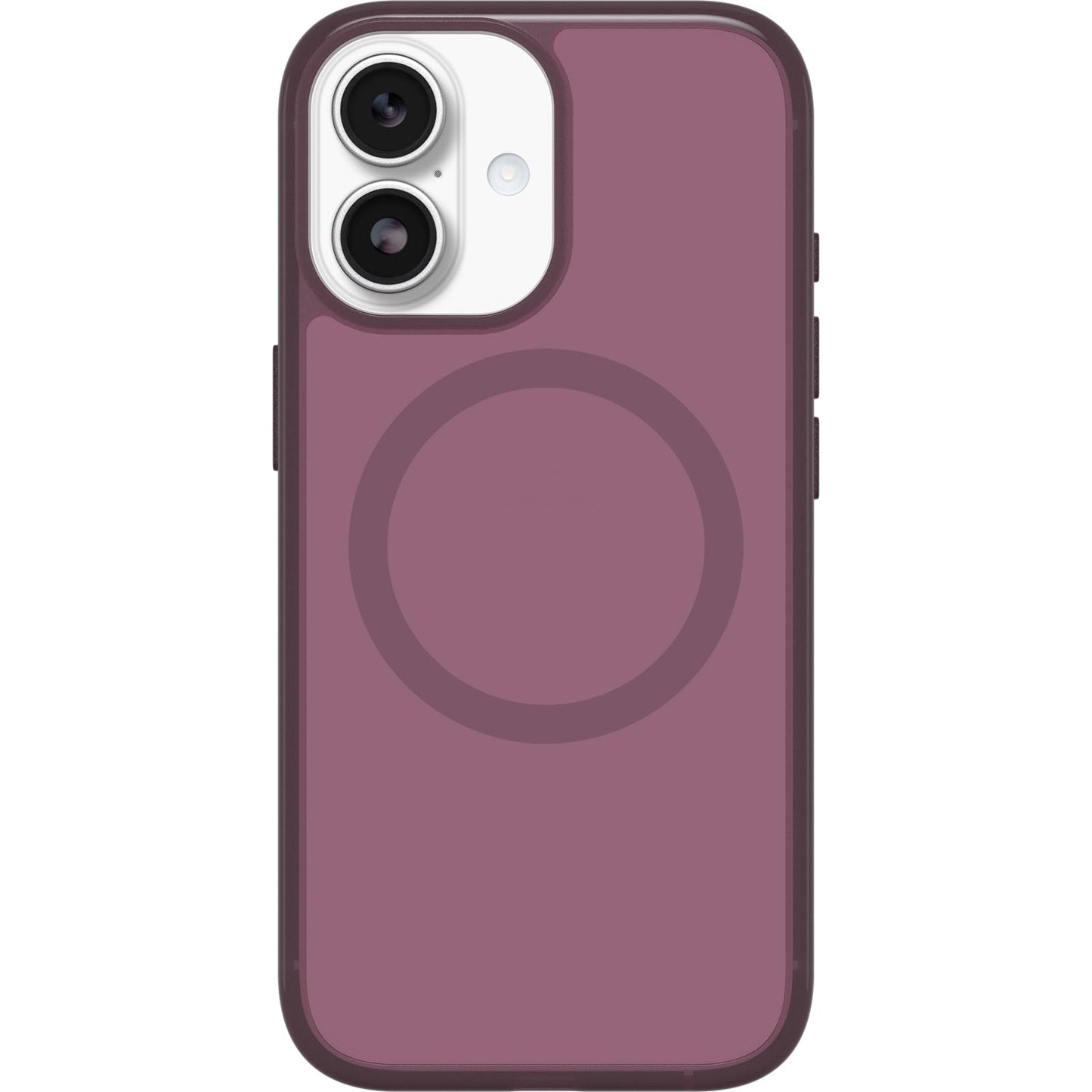 OtterBox Symmetry Series Clear MagSafe Transparent Case for iPhone 17, Shockproof Drop Proof Protective Case, 3X Military Grade Tested, Clear/Pink - 77-98797