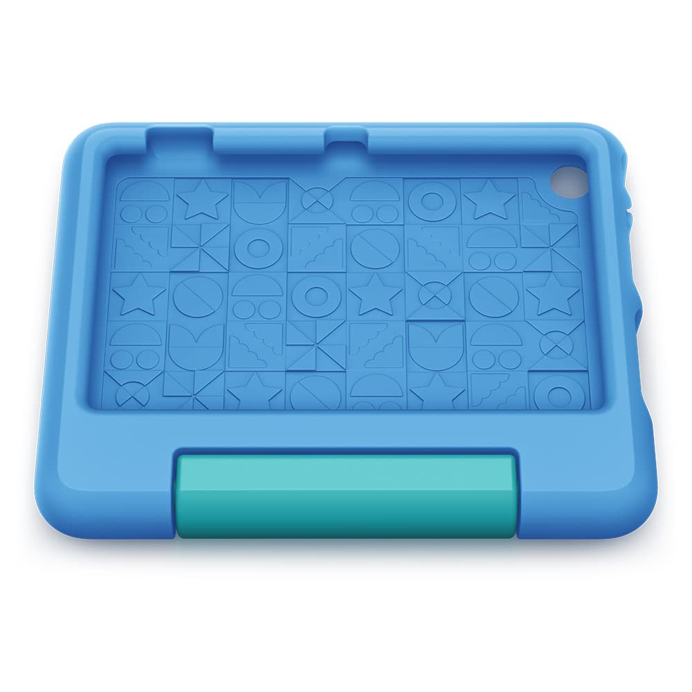Child-friendly case for Fire 7 tablet (only compatible with 12th generation, 2022), for children aged 3-7, blue - 53-028179