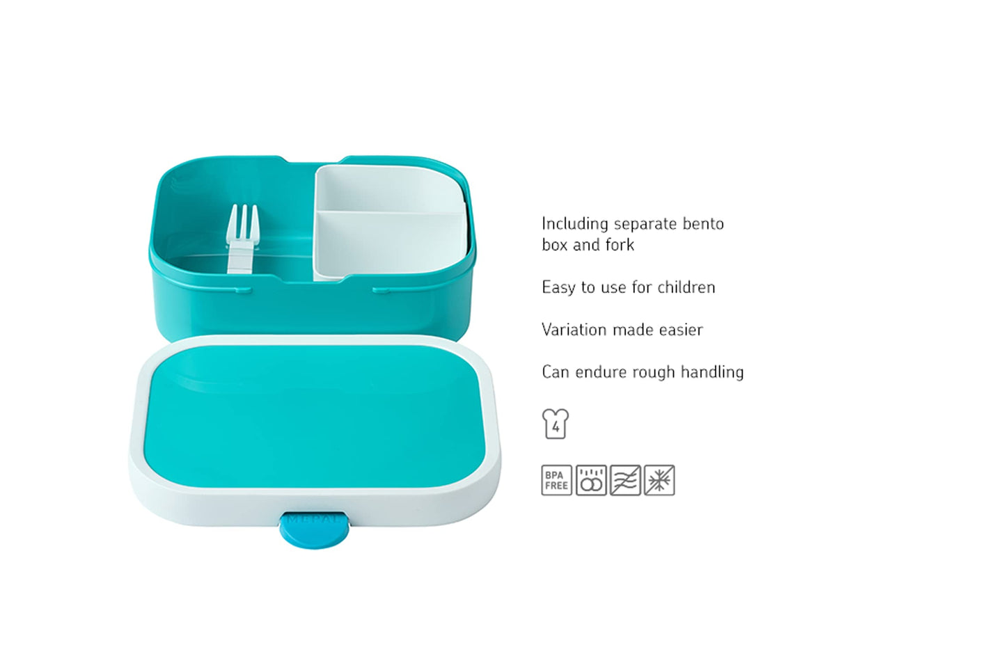 Mepal Campus Avengers break set - drinking bottle and lunch box with bento insert - ideal for school and leisure - dishwasher safe, 1150 ml - 107410165395