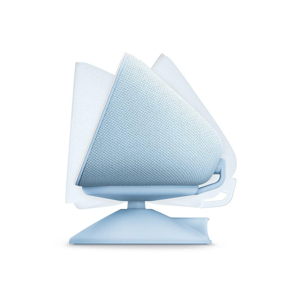 Adjustable Stand with USB-C Charging Port for Echo Show 5 (3rd Gen) | Grey-blue - 53-031020