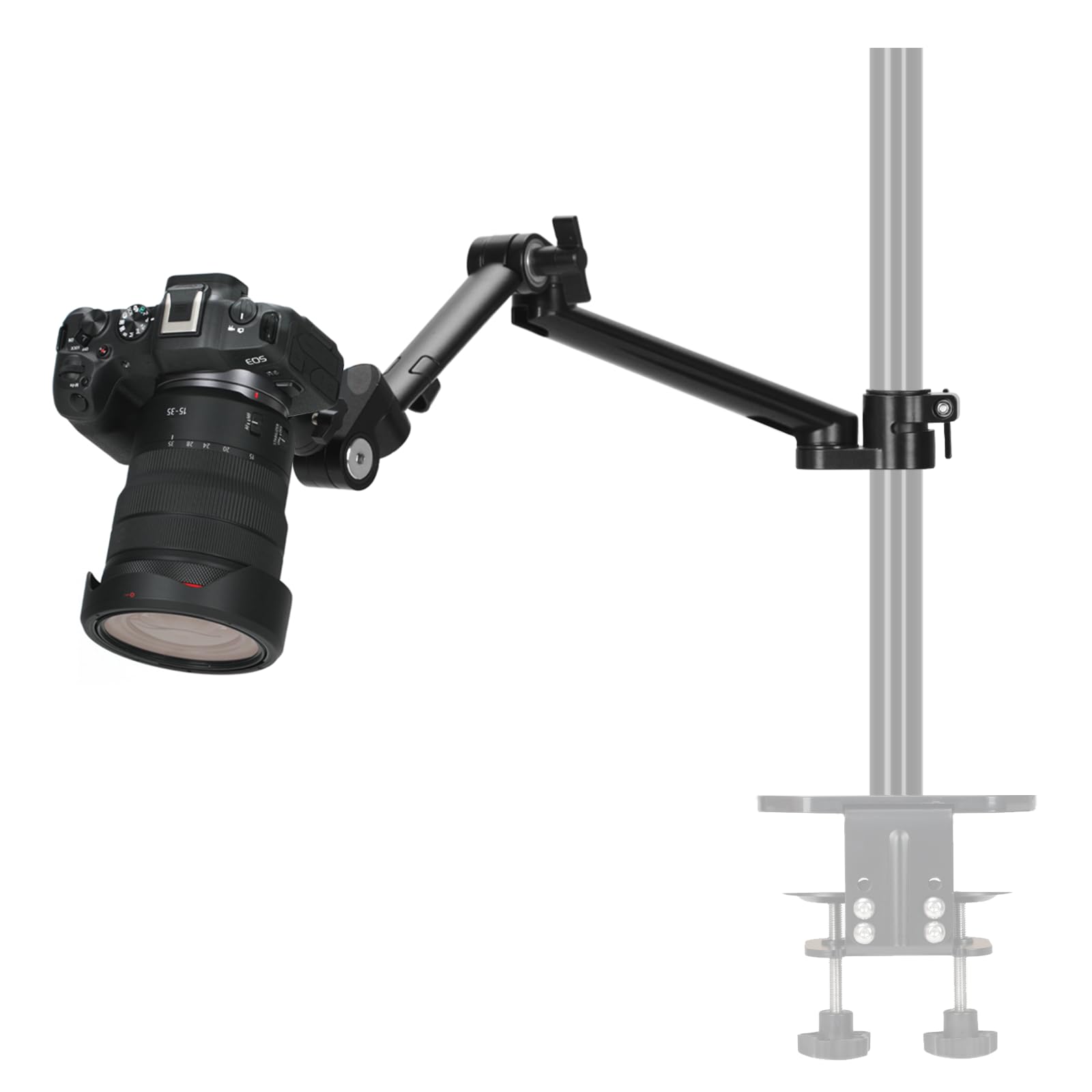 TARION Titanrig Arm Module Z: Camera Table Tripod Overhead Tripod Table Mount Clamp Tripod Flexible Joint Arm Table Mount for DSLR Cameras Ring Lights Webcam Titanrig (Z)