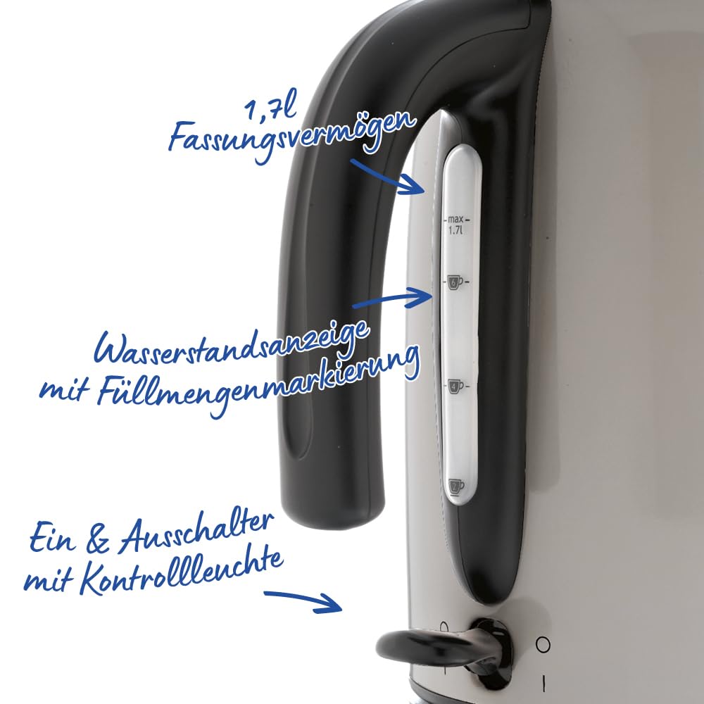 Russell Hobbs Fierbător de apă Colours Plus Mocha, 1,7 l, 2400 Watt - 28511-70