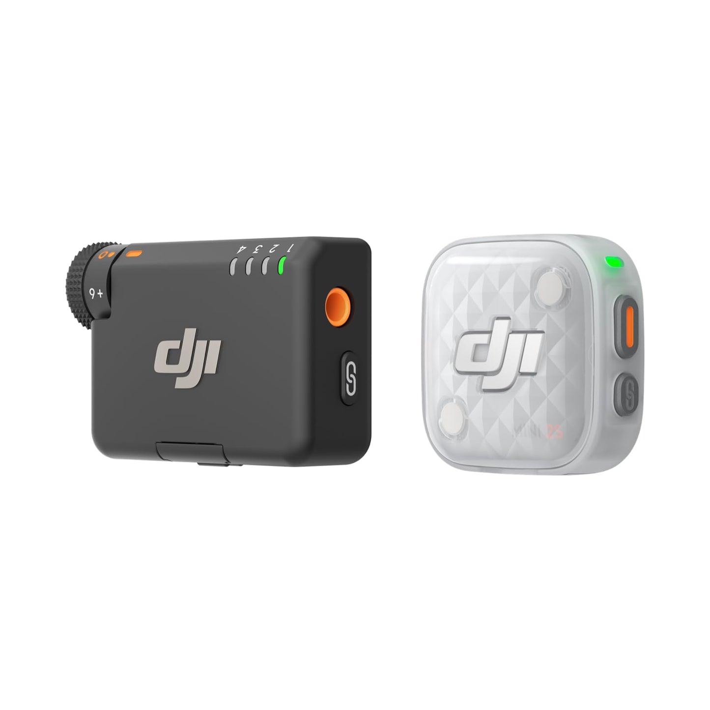 DJI Mic Mini 2S (1 transmitter + 1 receiver), AI noise cancellation - 6937224149403