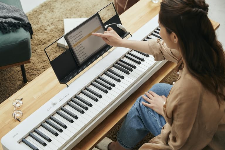 Casio CDP S110WE Digital Piano 88 Weighted Keys CDP-S110WEC5