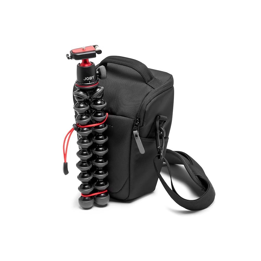 Manfrotto Advanced Holster M III, bag for mirrorless camera with lens, camera bag with tripod mount and rain cover, photography accessories - MB
