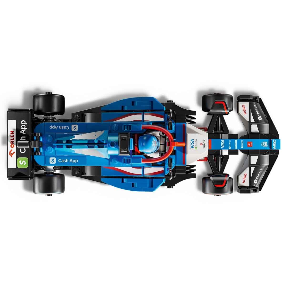 LEGO Speed Champions Visa Cash App RB VCARB 01 F1 racing car - building set with collectible Formula 1 minifigure - buildable model and collector's item - gift for adults and motorsport fans 77246